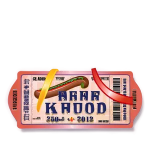 Food Festival Ticket Png 05252024 PNG image