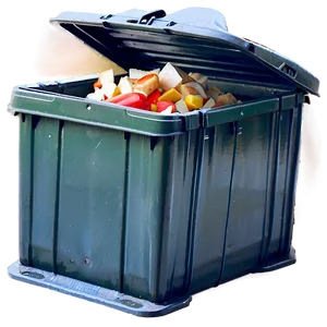 Food Scrap Container Png Sad PNG image