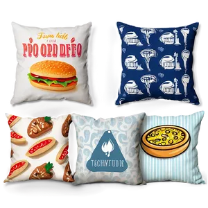 Food Theme Throw Pillows PNG 59 PNG
