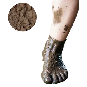 Foot In Mud Texture Png 05252024 PNG image