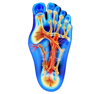 Foot X Ray Illustration Png 64 PNG image