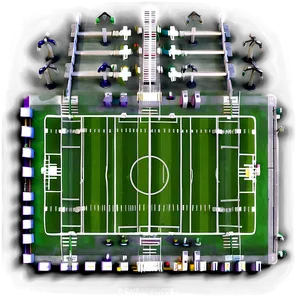 Football Field White Lines PNG Olq76 PNG