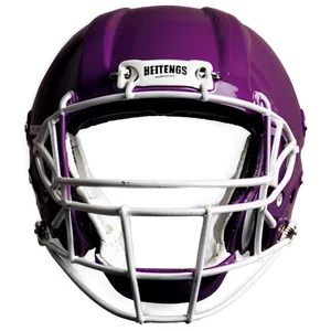 Football Helmet Front View PNG 05252024