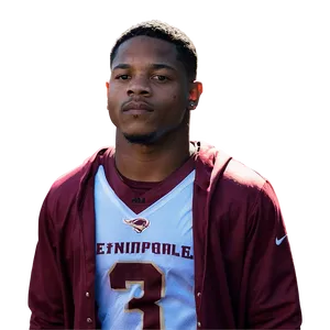 Football Player Portrait Josh Jacobs PNG