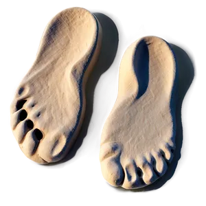 Footprints In Sand Png Ujn PNG image