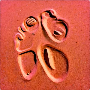 Footprints In Sandy Beach PNG Adf PNG