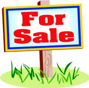 For Sale Sign Graphic PNG image