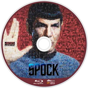 For The Loveof Spock Blu Ray Disc PNG image