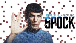 For The Loveof Spock Graphic PNG image