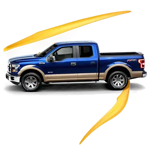 Ford F150 Antimatter Blue PNG 06212024 PNG