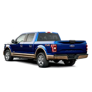 Ford F150 Antimatter Blue PNG Sbg