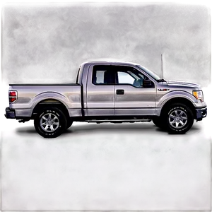Ford F150 Iconic Silver PNG Mov