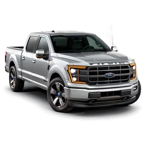 Ford F150 Lightning Electric Png 06212024 PNG image