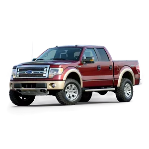 Ford F150 Magma Red PNG 06212024 PNG