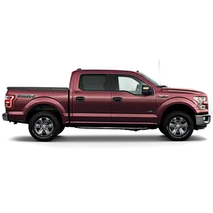 Ford F150 Magma Red PNG 94