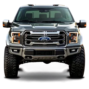 Ford F150 Stone Gray PNG Bid
