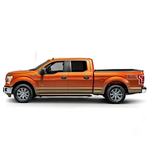 Ford F150 Sunset Orange PNG 56