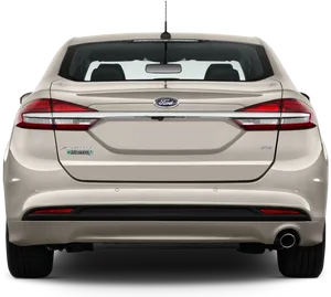 Ford Fusion Energi Rear View PNG image