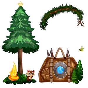 Forest Adventure Clipart PNG 17