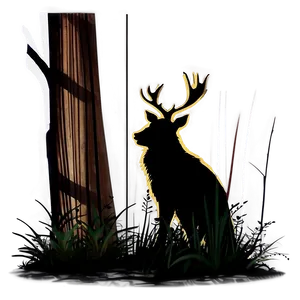 Forest Animals Silhouette PNG 06262024