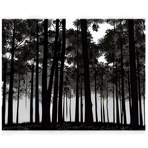 Forest Background Silhouette PNG Mdo96 PNG