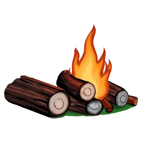 Forest Campfire Clipart PNG Auj