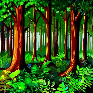 Forest Clipart A PNG image