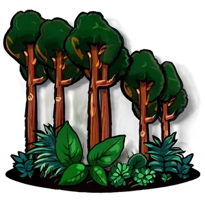 Forest Doodle Png Cgm PNG image