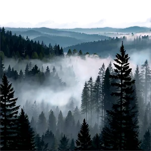 Forest Fog Transparent PNG 4