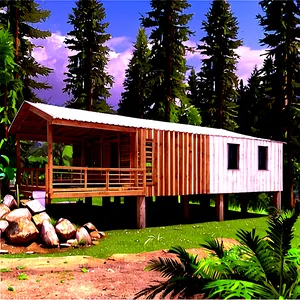 Forest Habitat House PNG Umh75 PNG