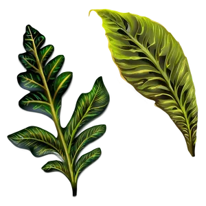 Forest Leaves PNG 05042024