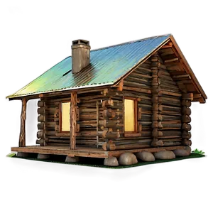 Forest Log Cabin Getaway PNG Ora48 PNG