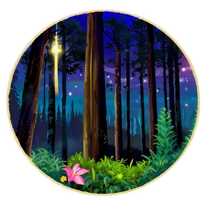 Forest Magical Twilight Png Aka PNG image