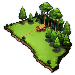 Forest Map Clipart PNG 81 PNG