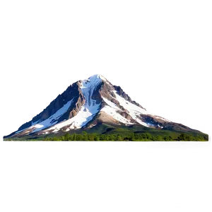 Forest Mountain Landscape PNG 27 PNG