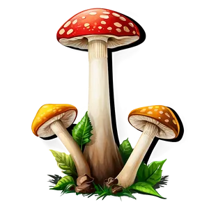 Forest Mushroom Png Hpa PNG image