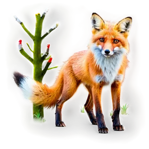 Forest Red Fox Png 88 PNG image