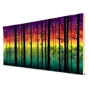 Forest Sunrise Glow Png 45 PNG image