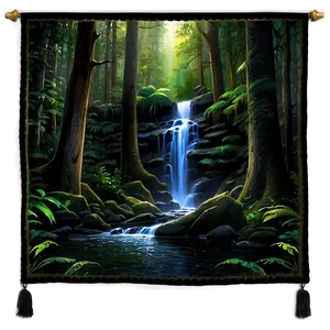 Forest Tapestry Png 13 PNG image