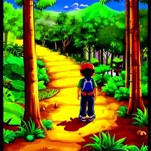 Forest Trail Adventure PNG Mli PNG