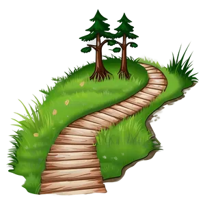 Forest Trail Hiking Clipart PNG 86 PNG