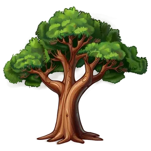 Forest Tree Types Clipart PNG Aow PNG