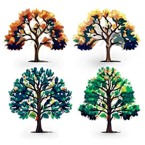 Forest Trees During Autumn PNG 30 PNG