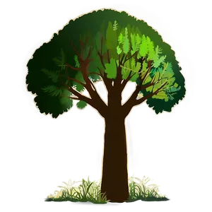 Forest Trees Silhouette Clipart Png 46 PNG image