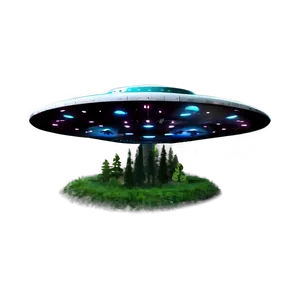 Forest Ufo PNG Sus