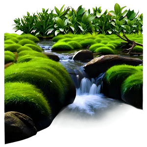 Forest Water Stream Png 05032024 PNG image