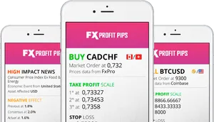 Forex Trading Mobile App Screenshots PNG