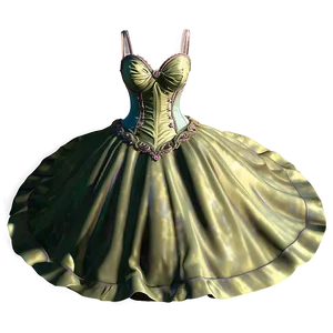 Formal Ball Gown Dress PNG 45