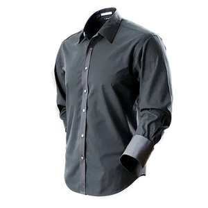 Formal Black Shirt Png Ufr27 PNG image