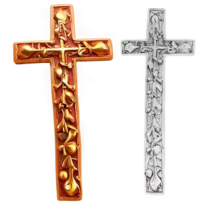 Formed Cross Outline PNG 04302024